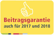 2017 und 2018 Beitragsgarantie Rechtsschutzversicherung