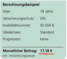 Senioren-Berechnungsbeispiel Senioren-Berechnungsbeispiel