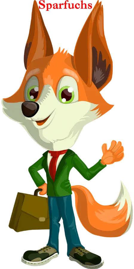 Sparfuchs Geld Sparen