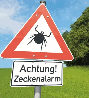 Zeckstich Unfallversicherung